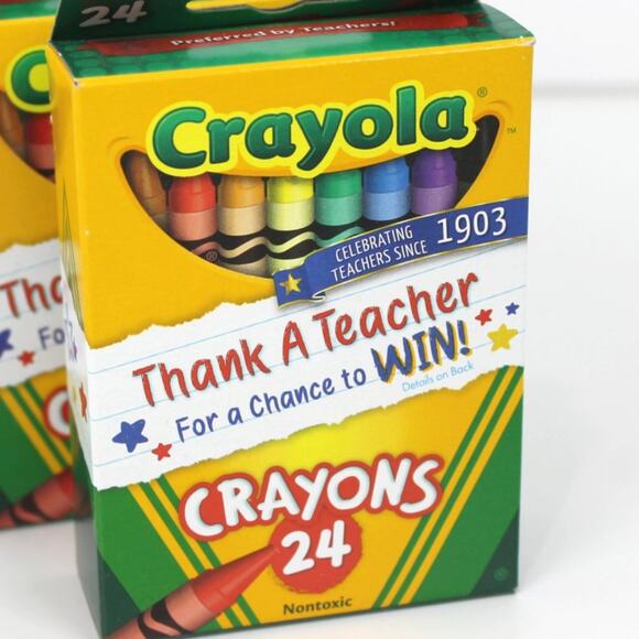 Crayola Crayons 4 Packs of 24 - Picture 1 of 4